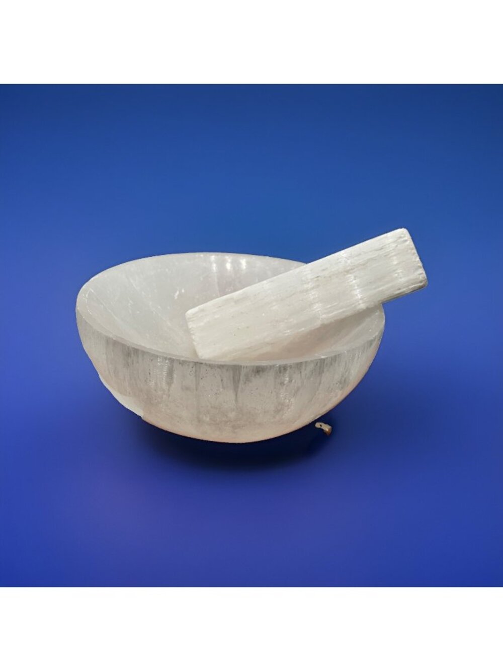 Selenite Bowl And Stick Bundle